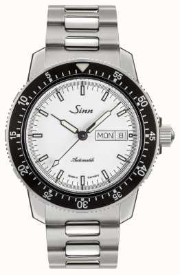 Sinn 104 st sa iw klasyczny zegarek pilota bransoletka ze stali nierdzewnej h link 104.012-BM1040104S