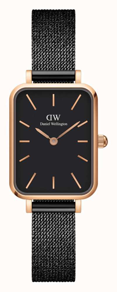 Daniel Wellington Prostokątny Damski Zegarek W Kolorze Różowego Złota I DW00100433 - First Class Watches™