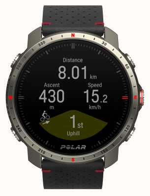 Polar Grit x pro titan premium outdoorowy multisportowy zegarek treningowy gps (ml) 90085777