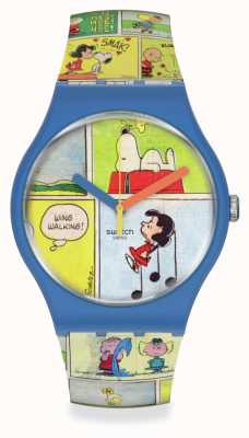 Swatch Smakuj! swatch x orzeszki ziemne zegarek SO29Z108