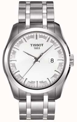 Tissot Zegarek Couturier z białą tarczą kwarcową T0354101103100