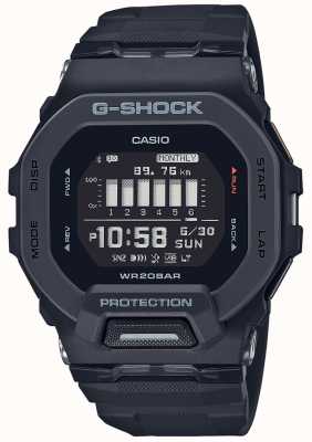 Casio Cyfrowy czarny zegarek G-shock g-squad GBD-200-1ER