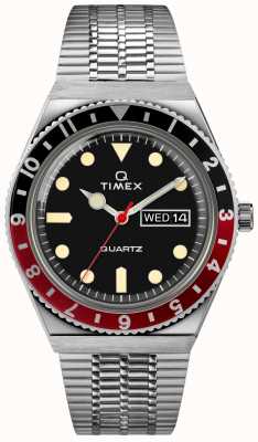 Timex Q diver inspirowany sst case czarna tarcza sst band TW2U61300