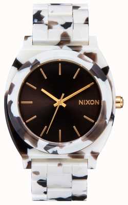 Nixon Unisex | licznik czasu | biały żółw | czarna tarcza | octan A327-2882-00