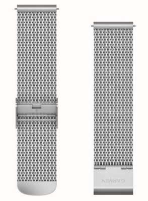 Garmin Pasek z mechanizmem szybkiego uwalniania (20 mm) srebrny milanese / srebrny osprzęt — tylko pasek 010-12924-23