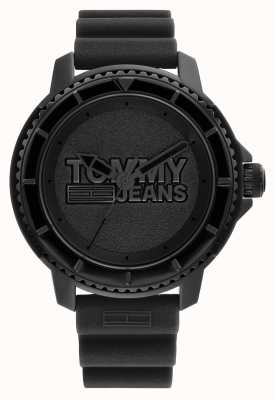 Tommy Jeans Czarny monochromatyczny zegarek męski Tokyo 1792001