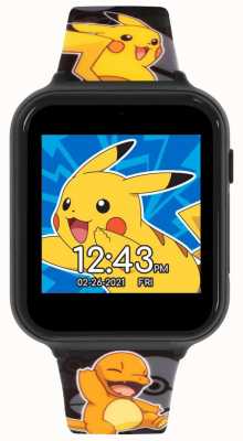 Pokemon Interaktywny zegarek dla dzieci (tylko w języku angielskim) z silikonowym paskiem POK4231ARG