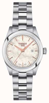 Tissot T-my lady kwarcowy zegarek z masy perłowej T1320101111100
