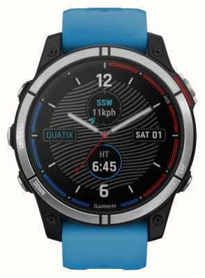 Garmin Niebieski silikonowy pasek do zegarka GPS Quatix 7 Marine 010-02540-61