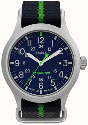 Timex Expedition sierra blue dial pasek nato TW2V23000