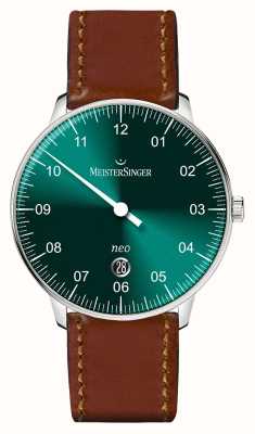 MeisterSinger Neoplus | tarcza w kolorze sunburst green NE419D