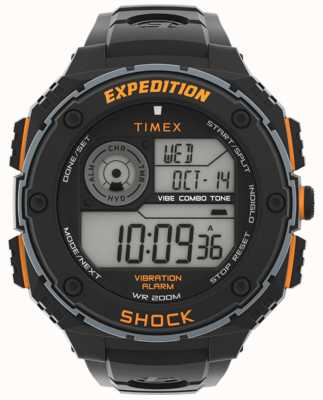 Timex Męski, wytrzymały cyfrowy zegarek ekspedycyjny TW4B24200