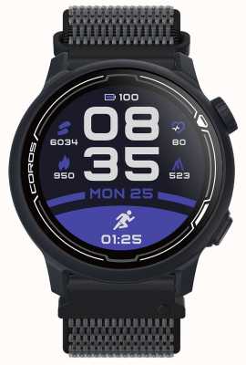 Coros Pace 2 premium sportowy zegarek gps z nylonowym paskiem - ciemny granat - co-781367 WPACE2-NVY-N