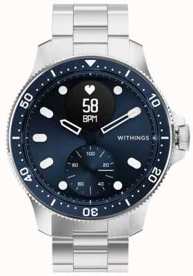Withings Scanwatch Horizon - niebieski smartwatch HWA09-MODEL 7-ALL-INT