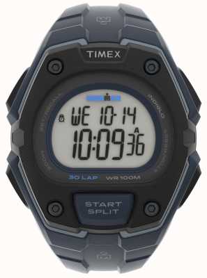 Timex Męski zegarek cyfrowy czarny plastikowy pasek TW5M48400