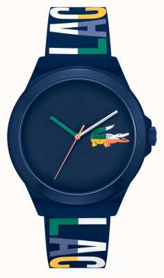 Lacoste Neocrock niebieski zegarek z silikonem i tarczą 2011184