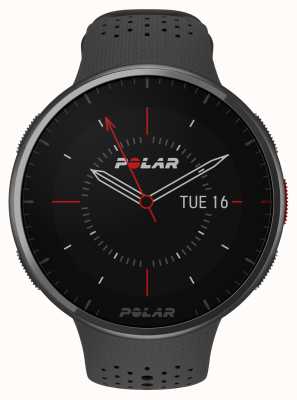 Polar Zaawansowany zegarek do biegania z gps Pacer pro, karbonowo-szary (s-l) 900102178