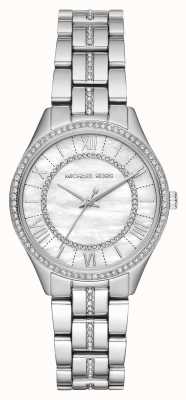 Michael Kors Lauryn biały zegarek z masy perłowej MK3900