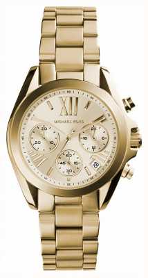 Michael Kors Damski zegarek Bradshaw w złotym tonie MK5798