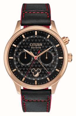 Citizen Disney Mickey Mouse zegarek z napędem ekologicznym moonphase AP1053-23W