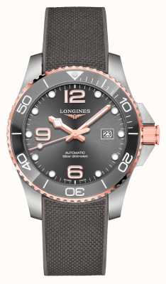 LONGINES Zegarek automatyczny Hydroconquest 43 mm w kolorze różowo-złoto-szarym L37823789