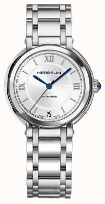 Herbelin Damski zegarek automatyczny Galet ze srebrną tarczą 1630B28