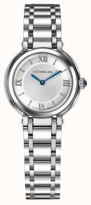 Herbelin Damski zegarek kwarcowy Galet ze srebrną tarczą 17430B28