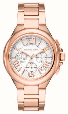 Michael Kors Damski zegarek w kolorze różowego złota Camille MK7271