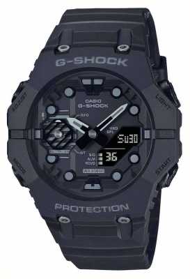 Casio Męski zegarek g-shock z Bluetoothem i zintegrowaną czarną ramką i paskiem GA-B001-1AER