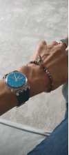 Customer picture of Swatch Niebieska wyjazdowa edycja modelu damskiego SO28K700-S14