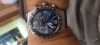 Customer picture of Swatch | nowy chronograf ironia | zegarek z niebieską siatką | YVS454